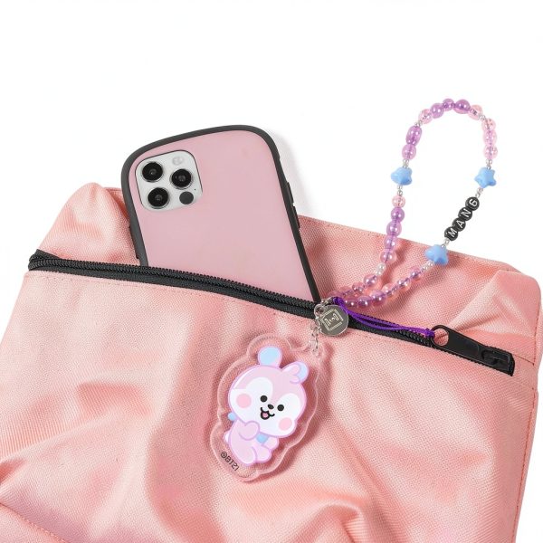 BT21 Baby Bead Strap Phone Charm iFace Cell Phone-5
