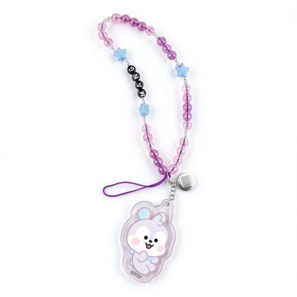 BT21 Baby Bead Strap Phone Charm iFace Cell Phone-2