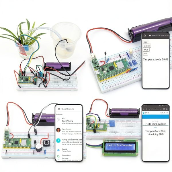 Raspberry Pi Pico W Starter Kit SunFounder IoT-3