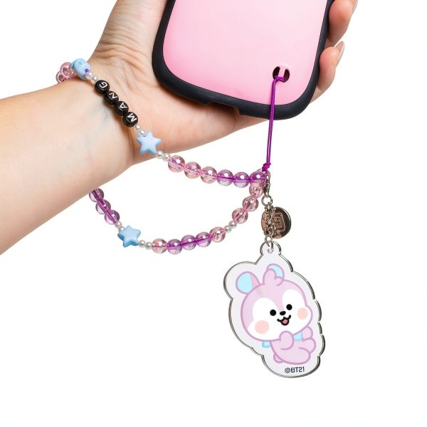BT21 Baby Bead Strap Phone Charm iFace Cell Phone-3