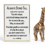 Ganz Always Stand Tall Giraffe Charm Cell Phone Accessory-0