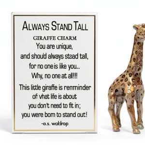 Ganz Always Stand Tall Giraffe Charm Cell Phone Accessory-0