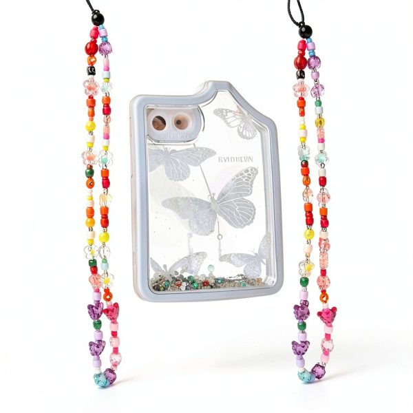 Lianxue Phone Strap Charm Colorful Beads-2
