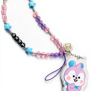 BT21 Baby Bead Strap Phone Charm iFace Cell Phone-0