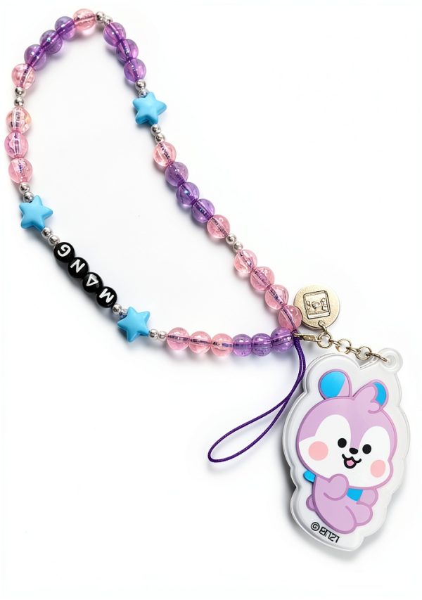 BT21 Baby Bead Strap Phone Charm iFace Cell Phone-0