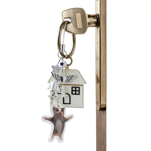 Banana Cat Phone Charm Y2K Style Unisex-6