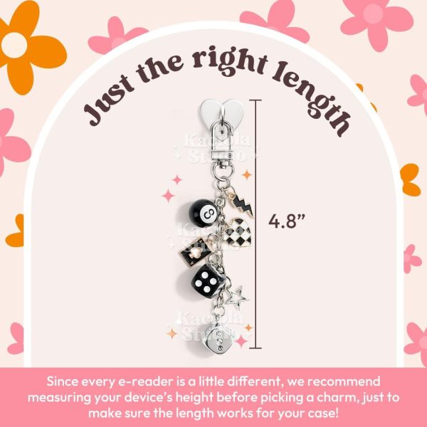 Kaciola Cell Phone Charms Gold-Tone Chain-4