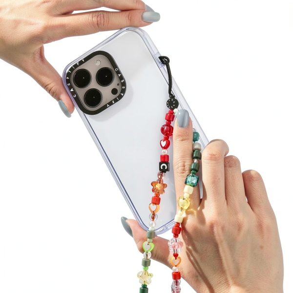 Lianxue Phone Strap Charm Colorful Beads-4