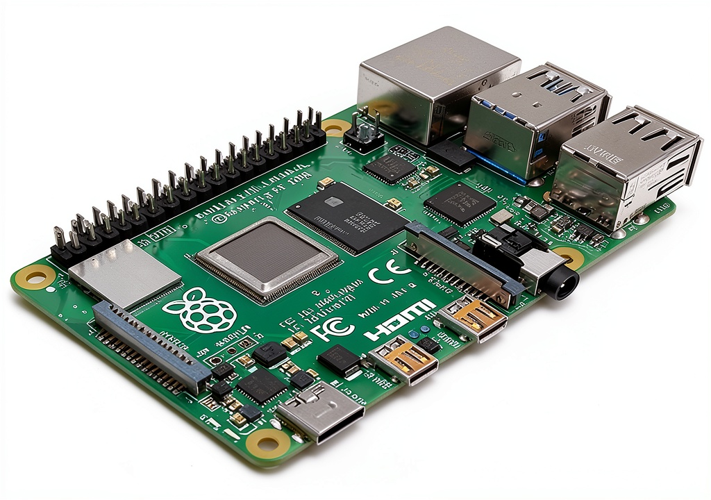 Installing Raspberry Pi RPI4-MODBP-4GB Single Board Computer on a rugged DIN‑rail enclosure