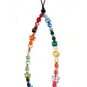 Lianxue Phone Strap Charm Colorful Beads-0