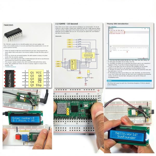 Raspberry Pi Pico W Starter Kit SunFounder IoT-6