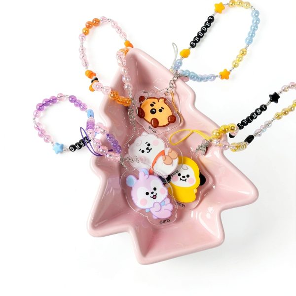 BT21 Baby Bead Strap Phone Charm iFace Cell Phone-4