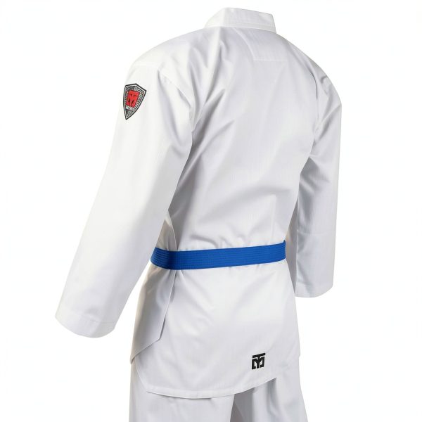 Taekwondo Uniform MOOTO BS4.5 White Polyester-2