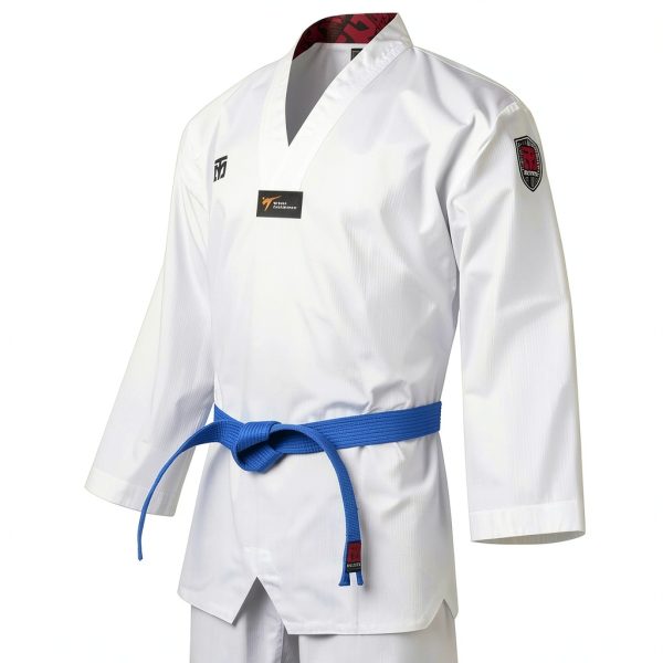 Taekwondo Uniform MOOTO BS4.5 White Polyester-1