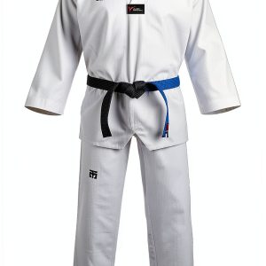 Taekwondo Uniform MOOTO BS4.5 White Polyester-0