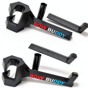 BowBuddy Vehicle Headrest Bow Mount 2‑Piece Unfinished Set-0