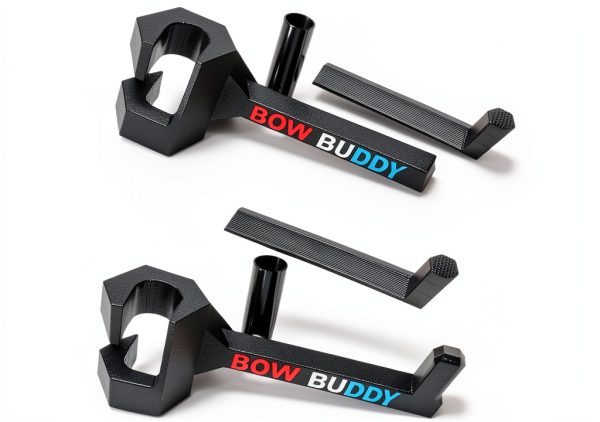 BowBuddy Vehicle Headrest Bow Mount 2‑Piece Unfinished Set-0