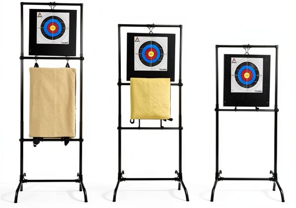 Highwild Archery Target Stand with Adjustable Bars and Stabilizer-1