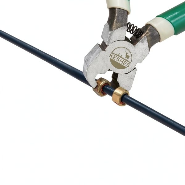 KESHES Archery Nocking Points Set with T‑Square Bow Square, Brass-3