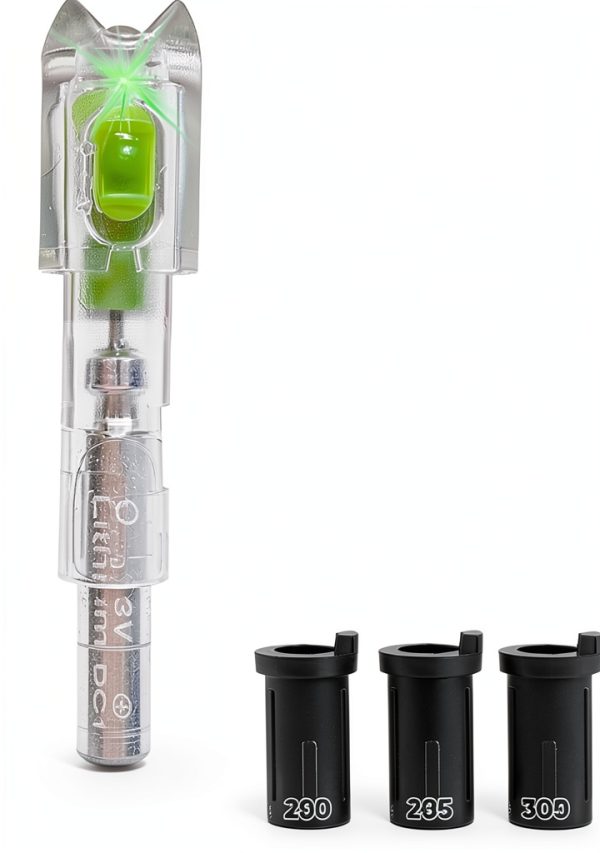 Lighted Nocks Green Sntxmy Crossbow Nocks 6-Pack Metal Resin-2