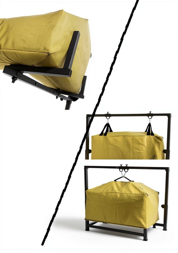 Highwild Archery Target Stand with Adjustable Bars and Stabilizer-6