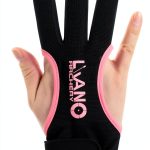 LWANO Archery Protective Glove Leather Pink Green Ambidextrous-0