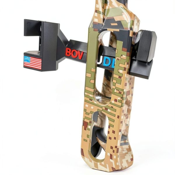 ANGEO Bow Buddy Bow Hanger Black Plastic Heavy‑Duty Headrest Mount-2