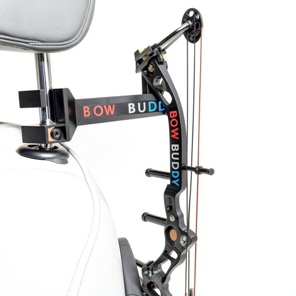 BowBuddy Vehicle Headrest Bow Mount 2‑Piece Unfinished Set-2