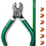 KESHES Archery Nocking Points Set with T‑Square Bow Square, Brass-0