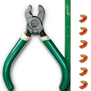 KESHES Archery Nocking Points Set with T‑Square Bow Square, Brass-0