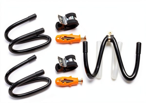 Adjustable Bow Rack AUXPhome Wall-Mount Shelf 2-Pack 20lb Capacity-1